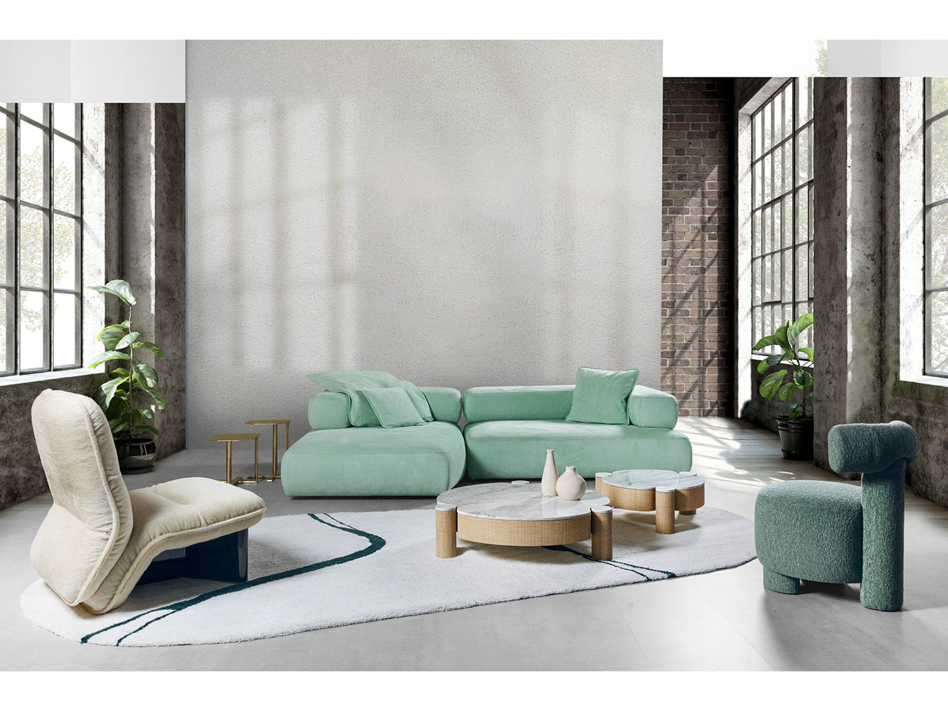 Cornelio Cappellini Cholet Sofa