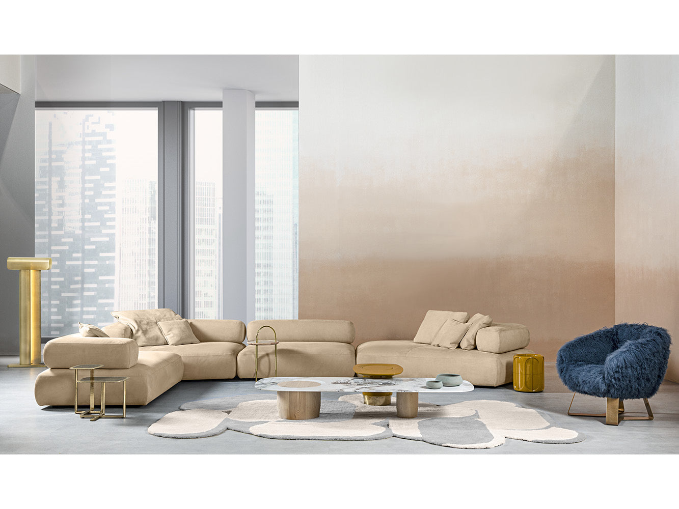 Cornelio Cappellini Dorado Side Table