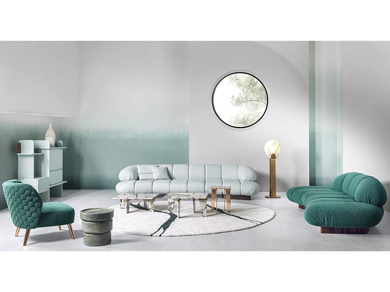Cornelio Cappellini Kiro Sofa