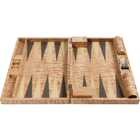Tamo Ash & Black Backgammon Set