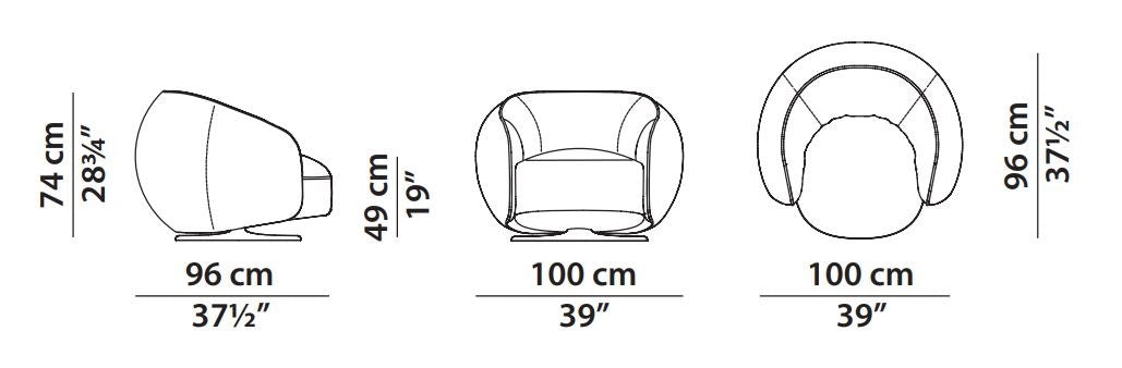 Baxter Leon Leisure Chair