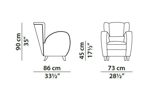 Baxter Lola Leisure Chair