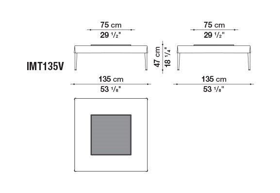 B&B Mirto Indoor Coffee Table