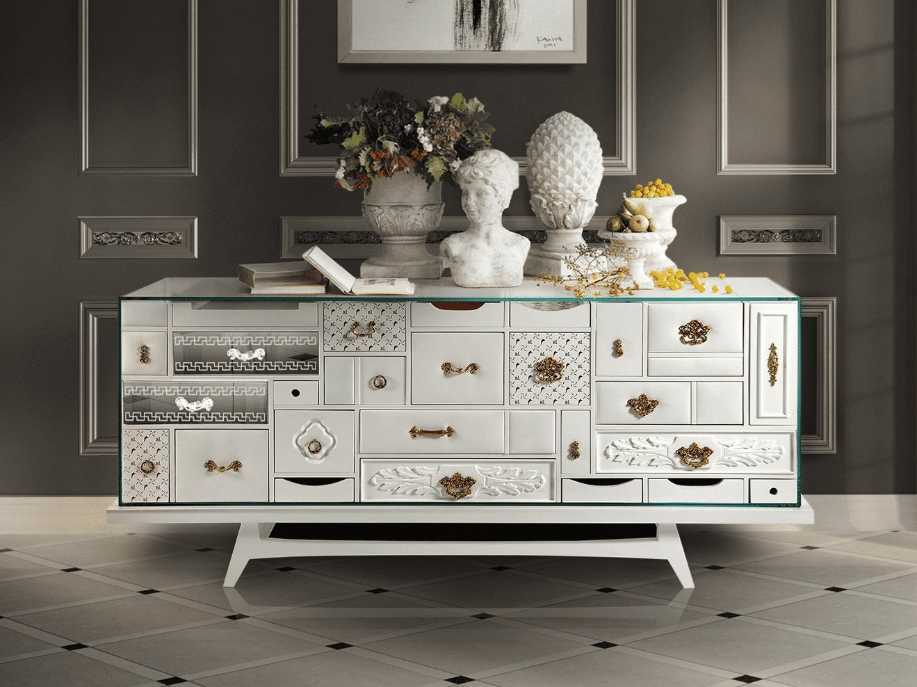 Boca Do Lobo Mondrian Sideboard