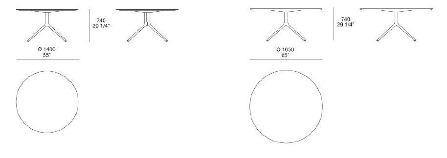 Poliform Mondrian Dinning Table