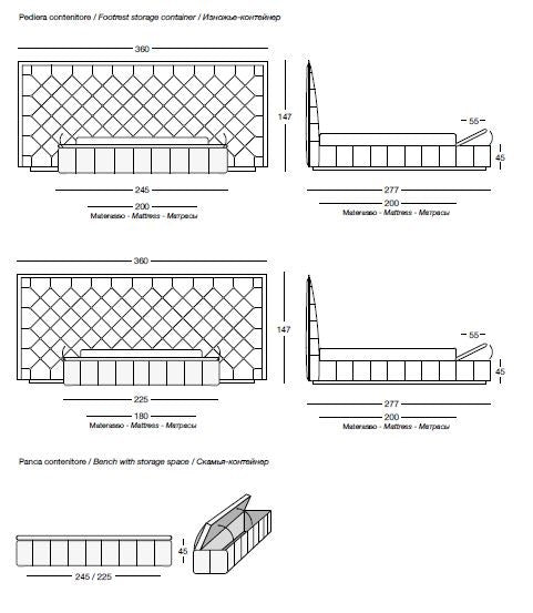 Longhi Napoleon Bed