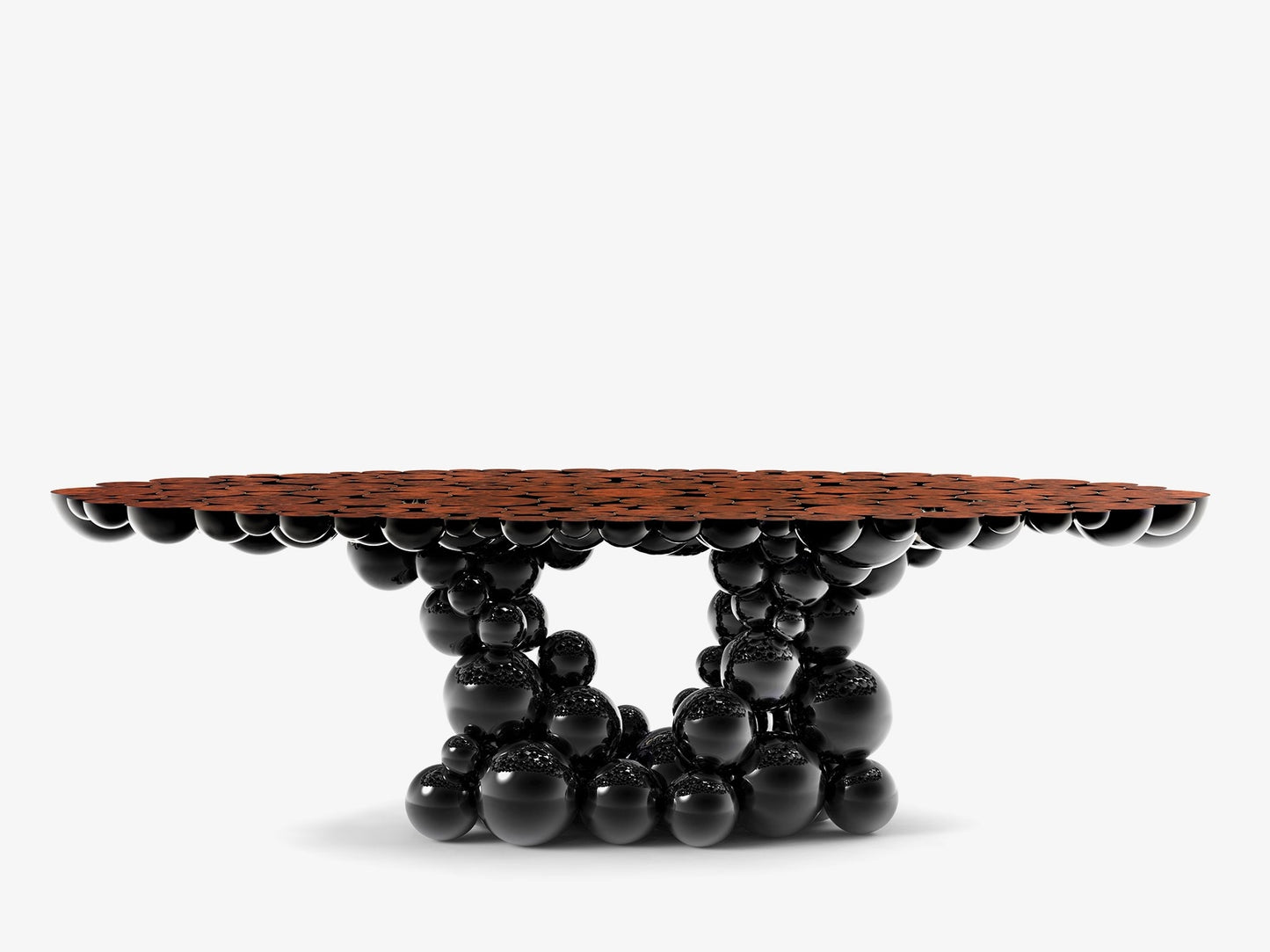 Boca Do Lobo Newton Gold Myrtle Dinning Table