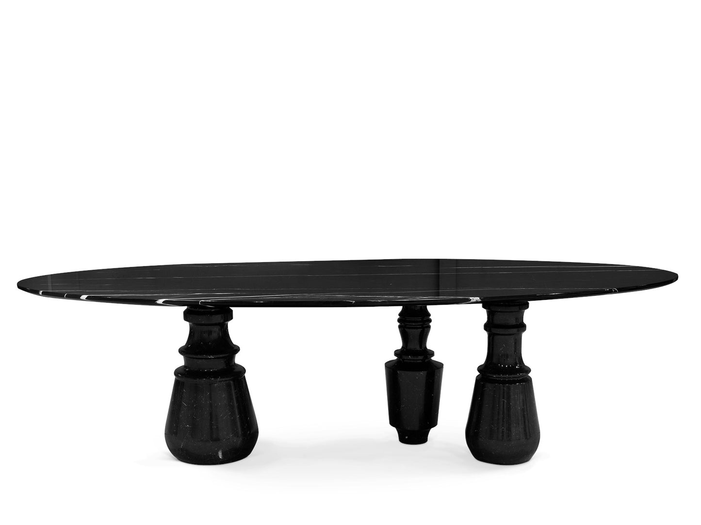 Boca Do Lobo Pietra Oval Xl Dinning Table