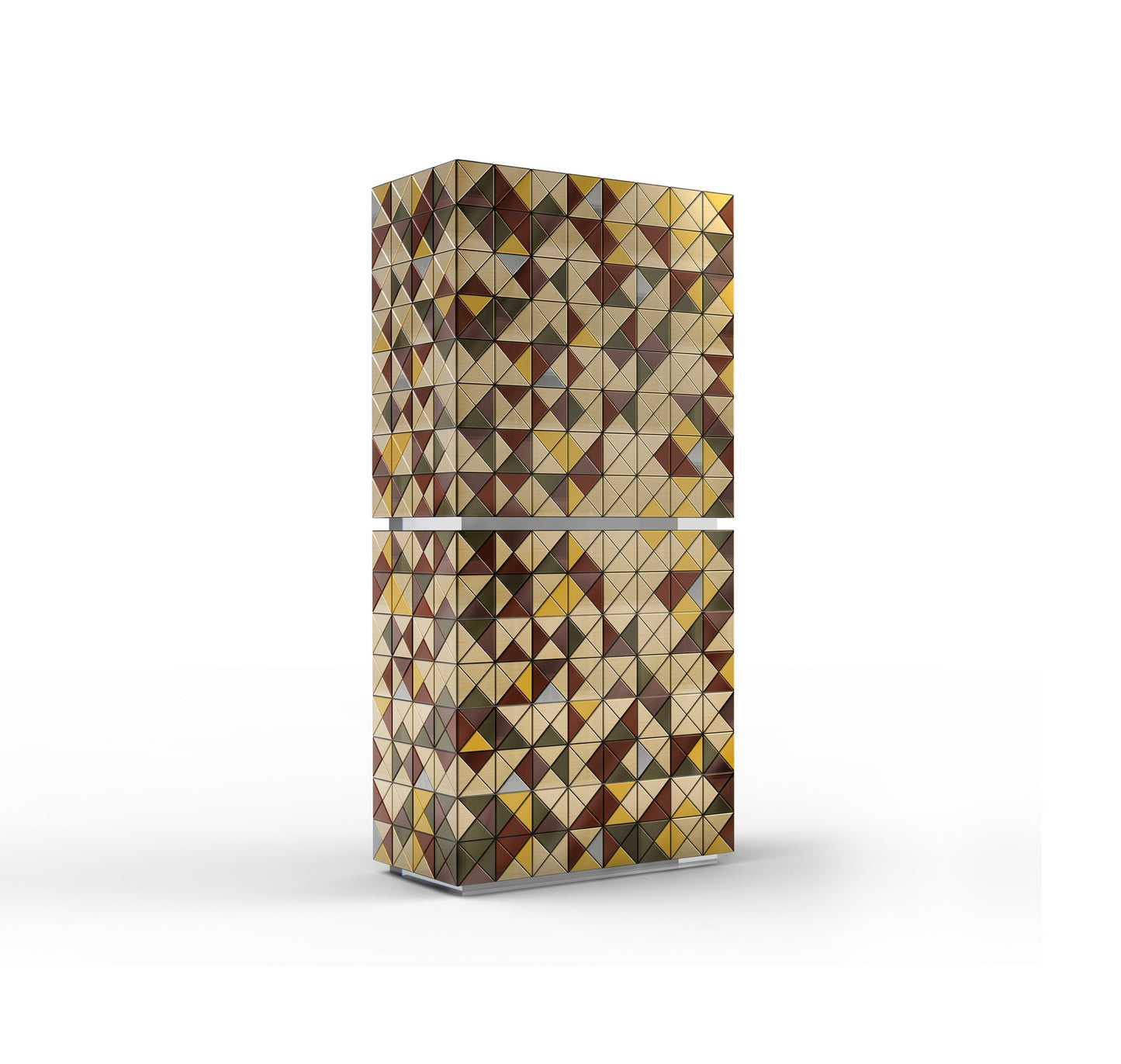 Boca Do Lobo Pixel Anodized Wine Cabinet