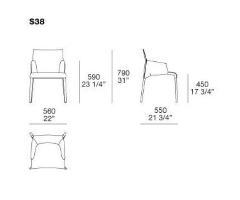Poliform Seattle Dinning Chair