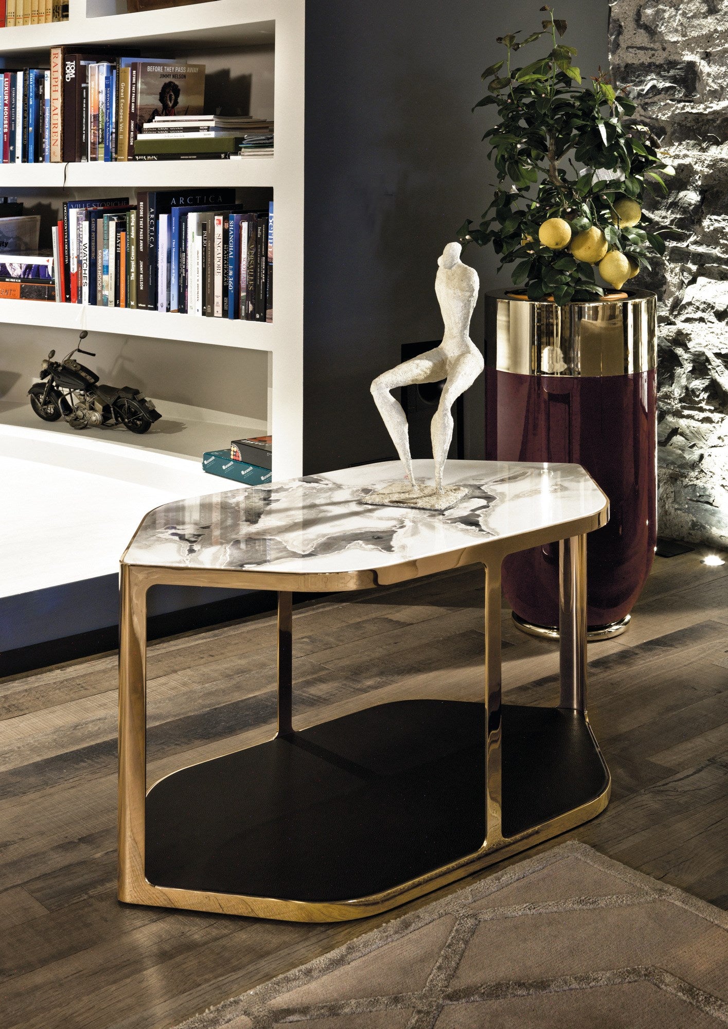 Longhi Tiles Side Table