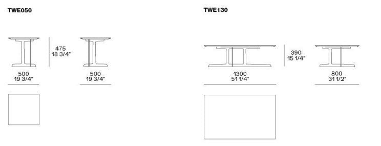 Poliform Westside Coffee Table