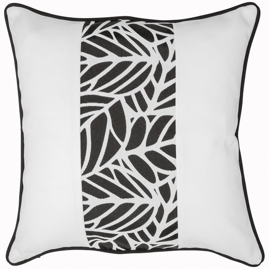 Black & White Montauk Outdoor Cushion