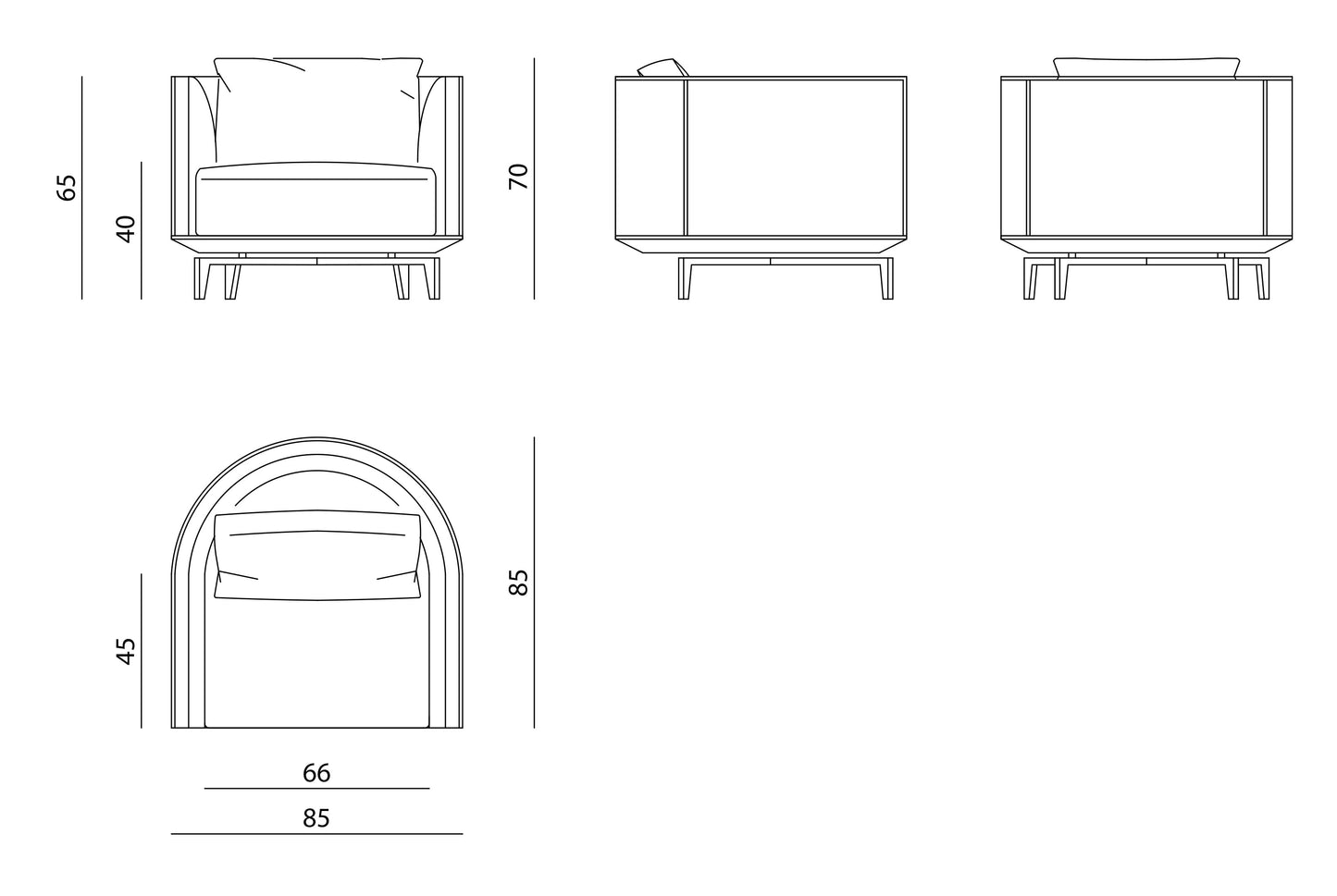 Visionnaire Backstage Armchairs