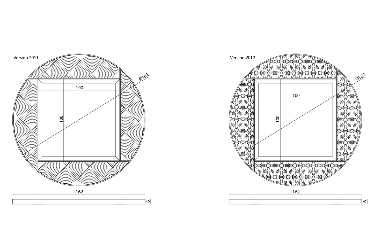 Visionnaire Barnum Mirror