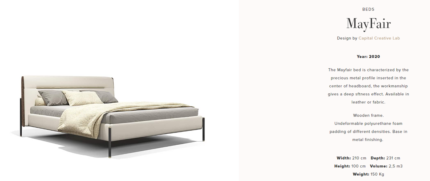 Capital Mayfair Bed