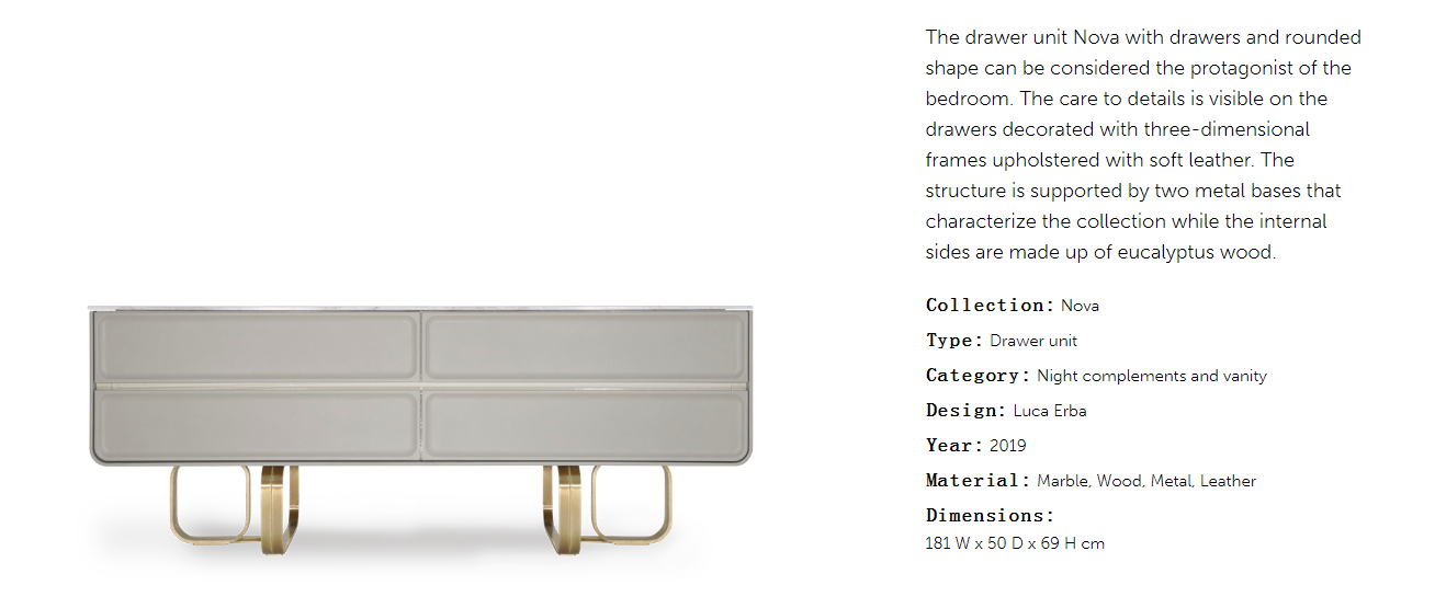 Cornelio Cappellini Nova Sideboard