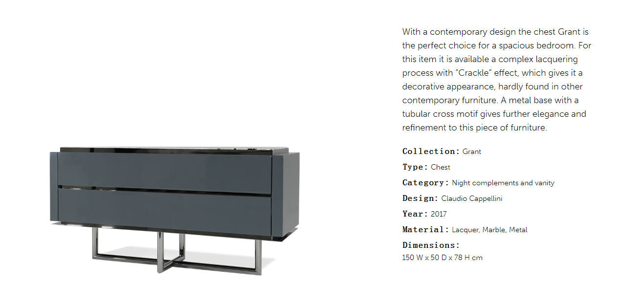 Cornelio Cappellini Grant Sideboard