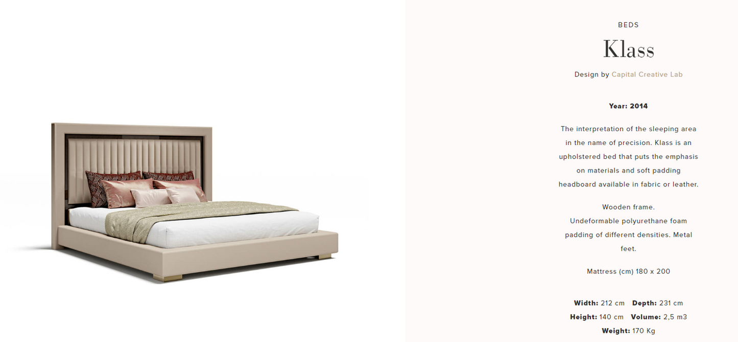 Capital Klass Bed