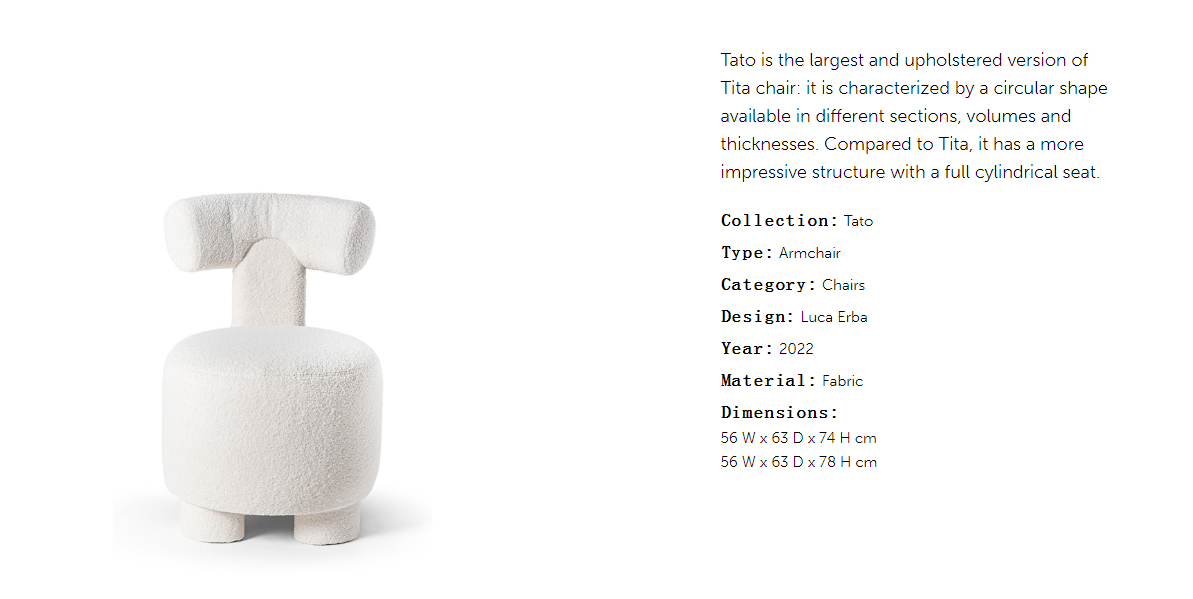 Cornelio Cappellini Tato Leisure Chair
