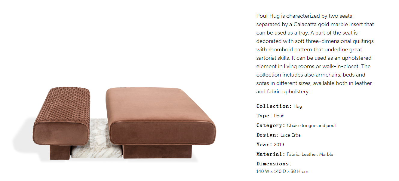 Cornelio Cappellini Hug Bench