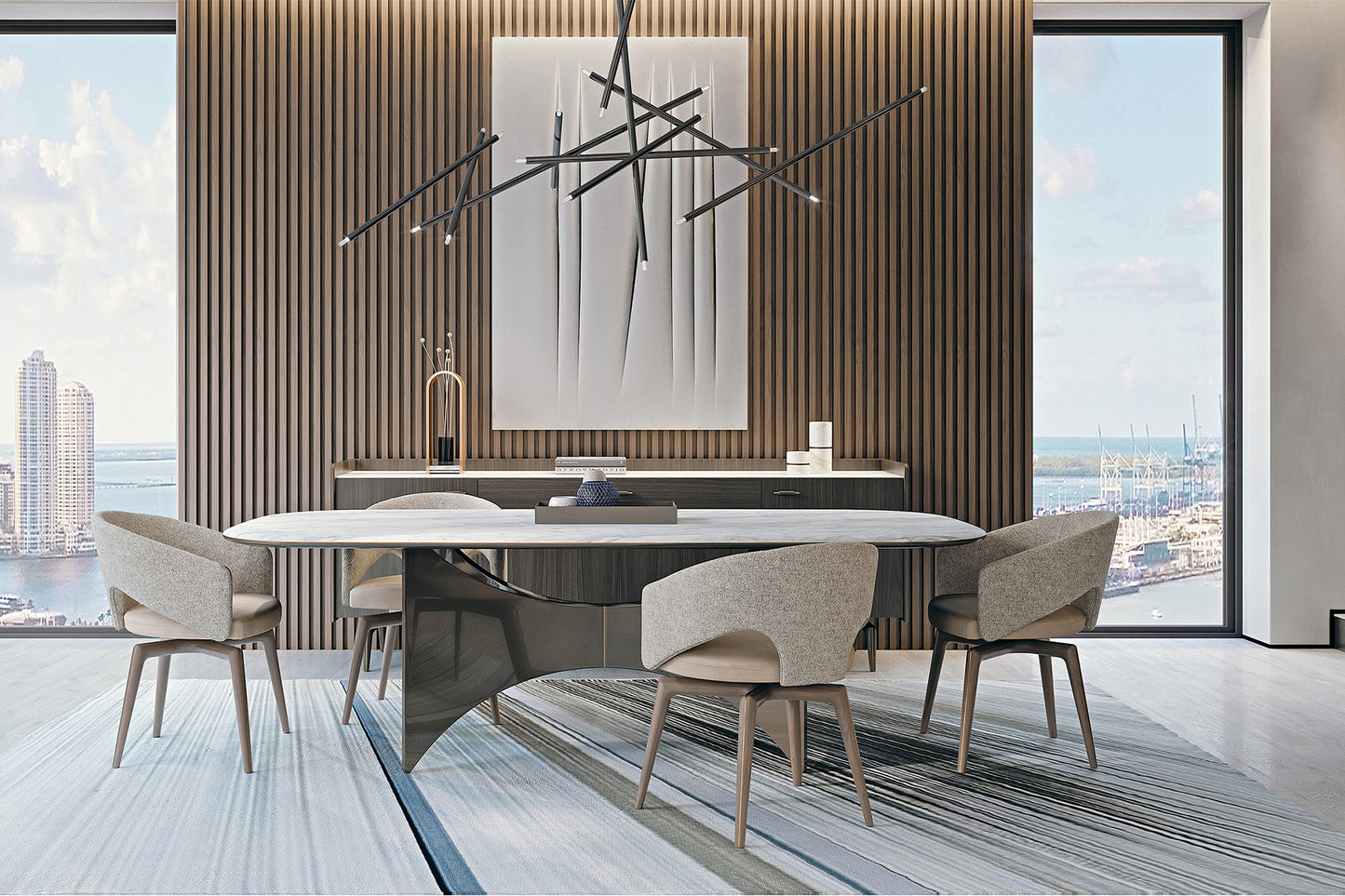 Turri Blues Dinning Table
