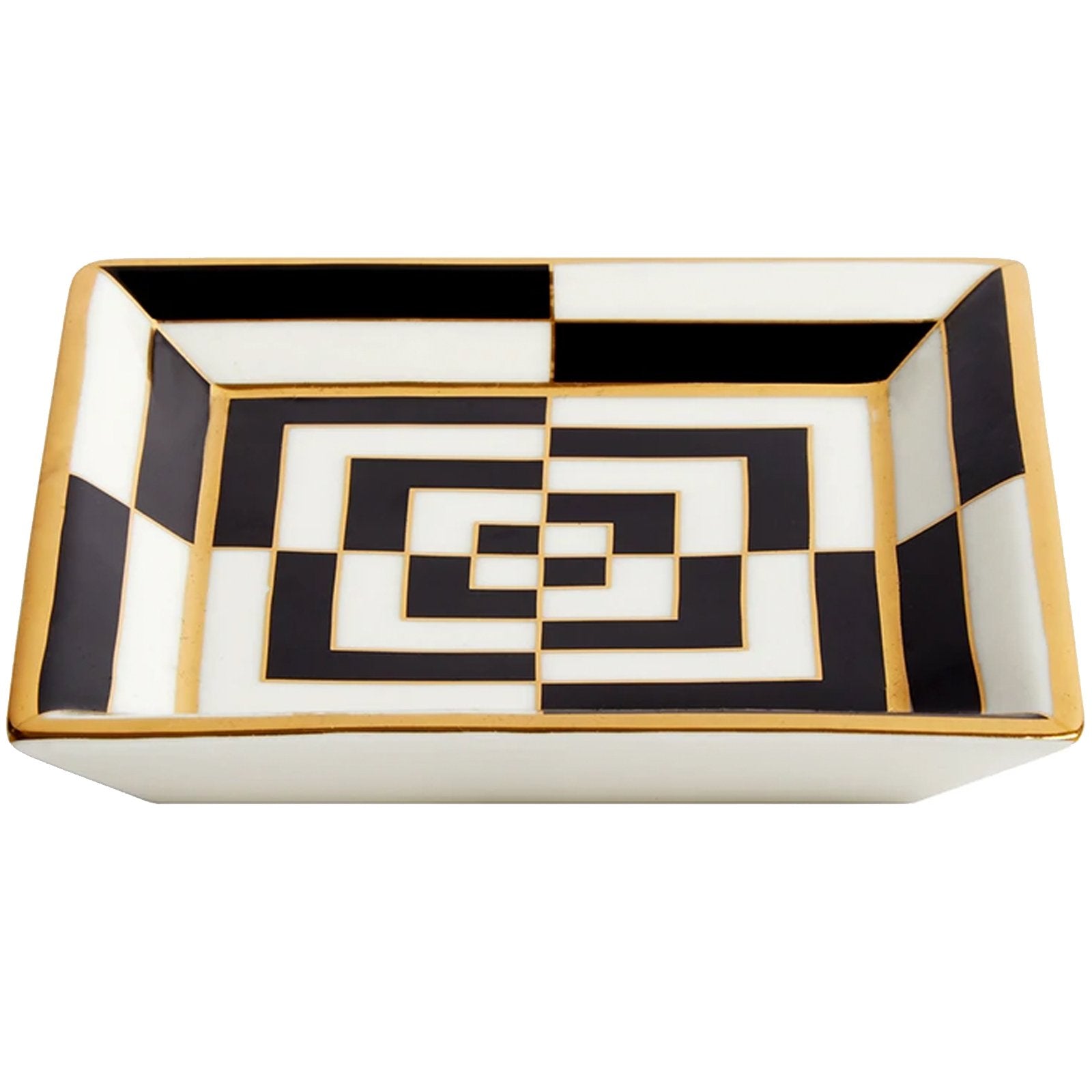 Op Art Square Tray – daylight