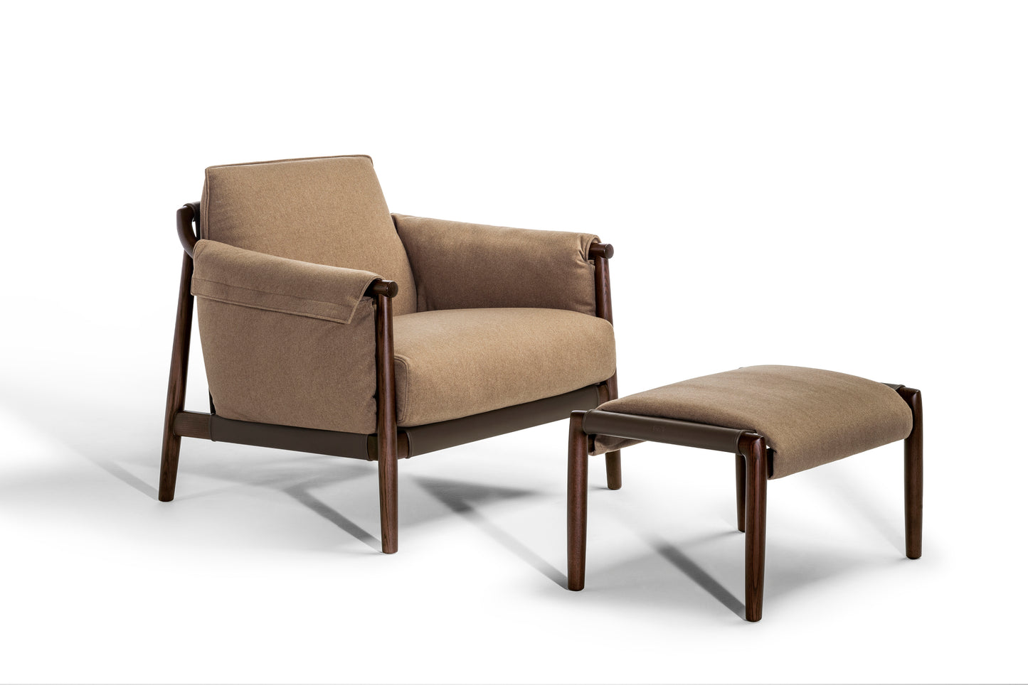 Poltrona Frau Times Lounge Stool