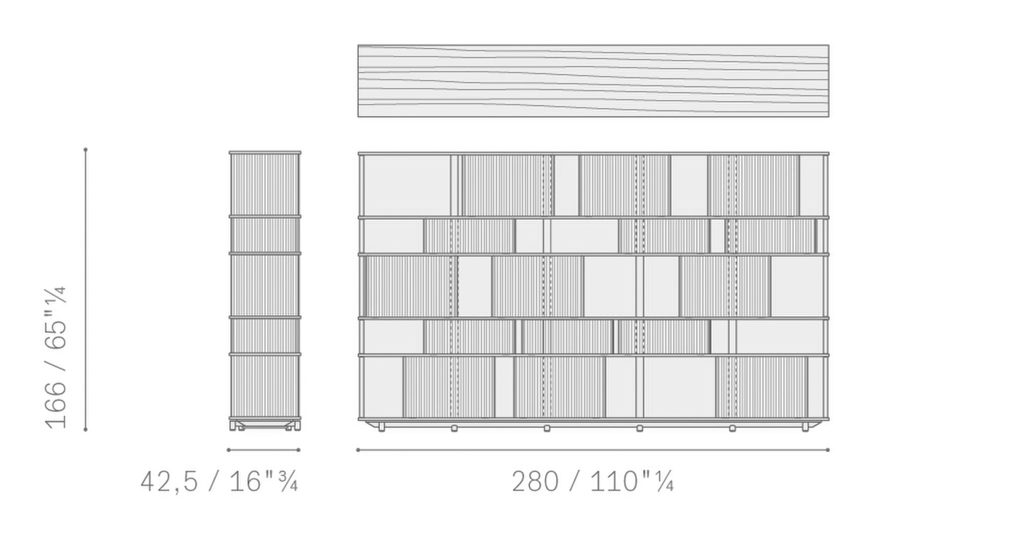 Poltrona Frau Lloyd Bookshelf