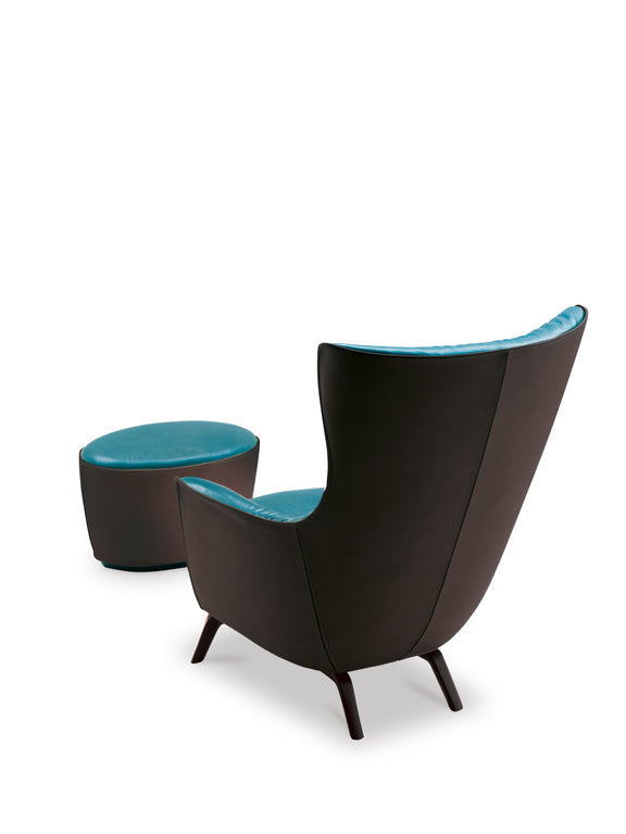Poltrona Frau Mamy Blue Stool