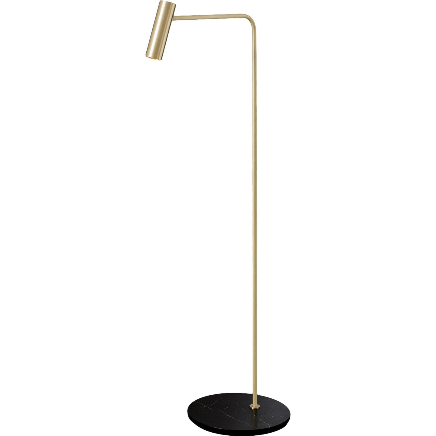 Heron Brass Floor Lamp