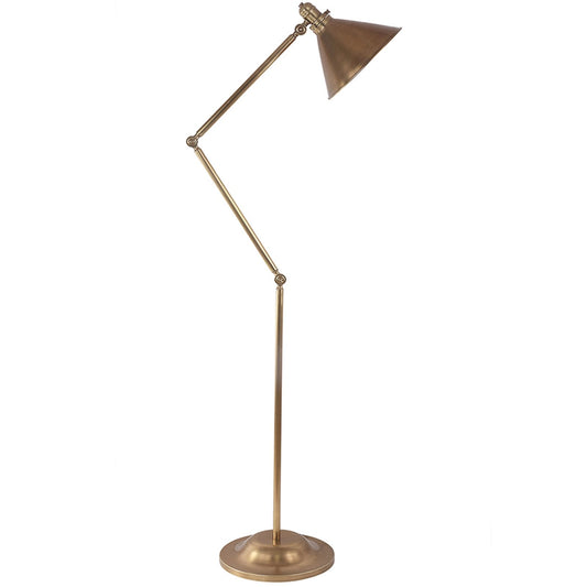 Provence Floor Lamp - Aged Brass