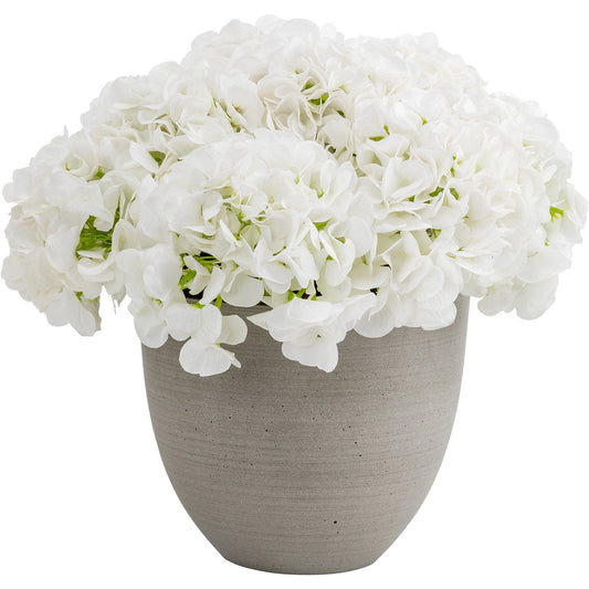 White Hydrangea Floral Arrangement