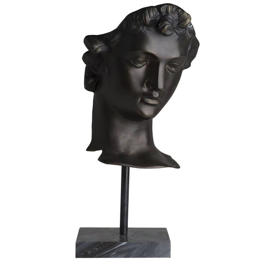 Head David Sculpture, Bronze