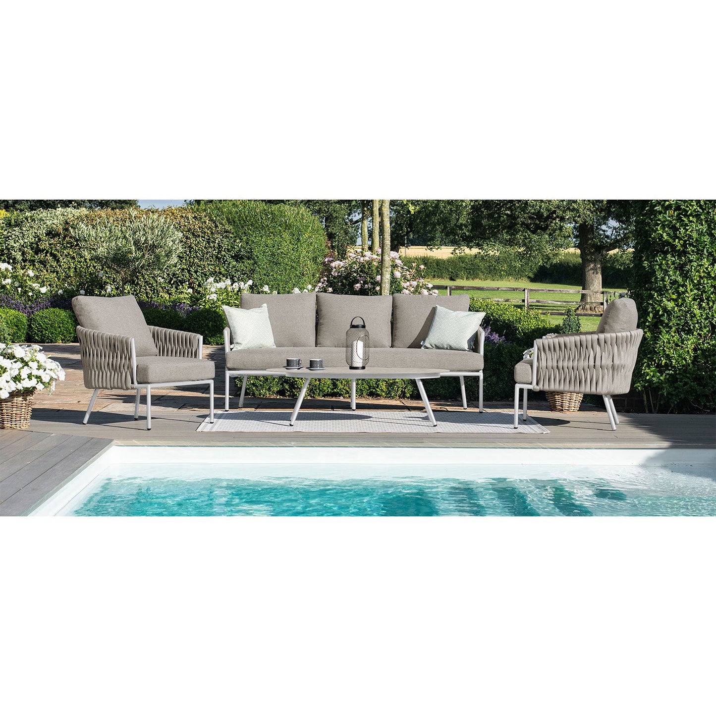 Marina Outdoor 3 Seat Sofa Set