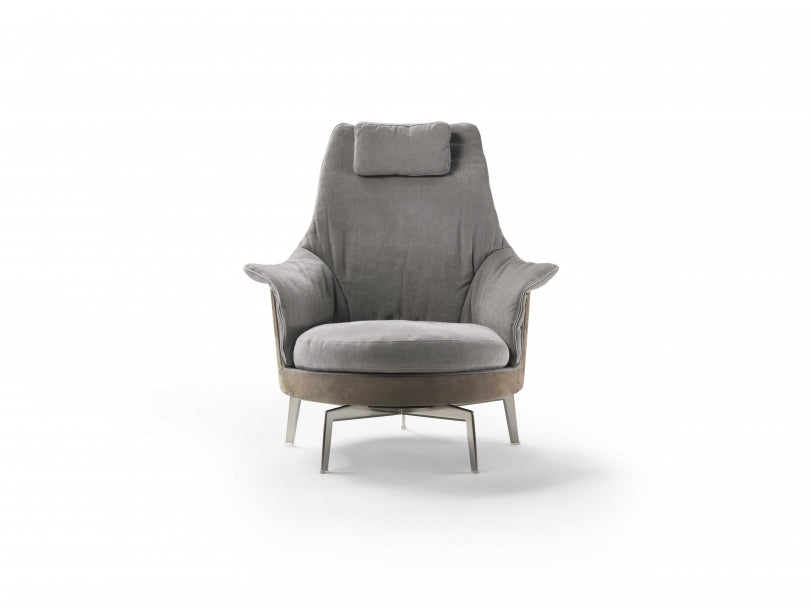 Flexform Guscioalto Light Leisure Chair