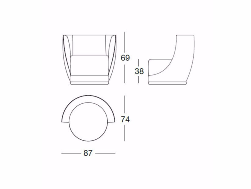 Longhi Laurent Leisure Chair