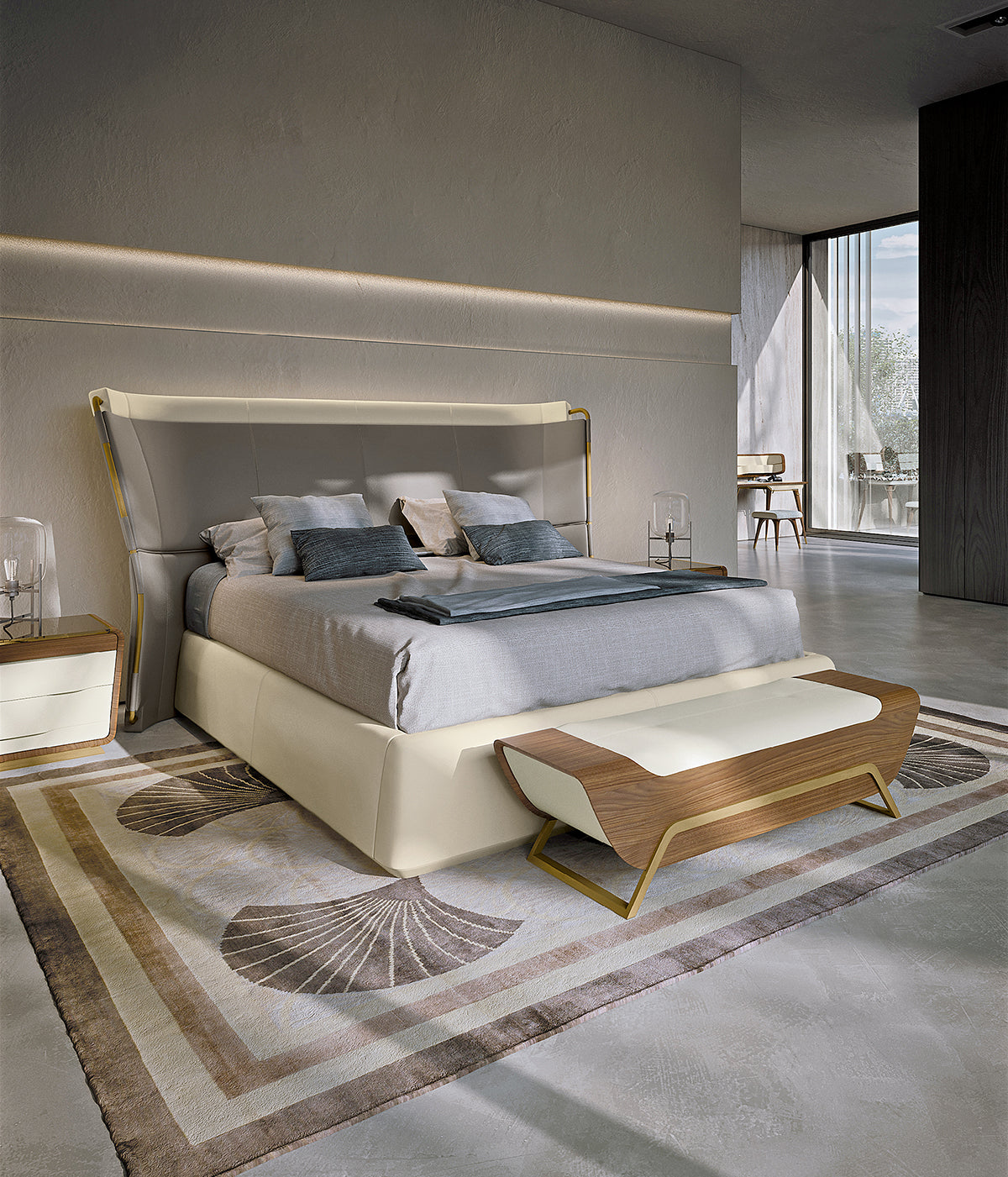 Turri Melting Light Bench