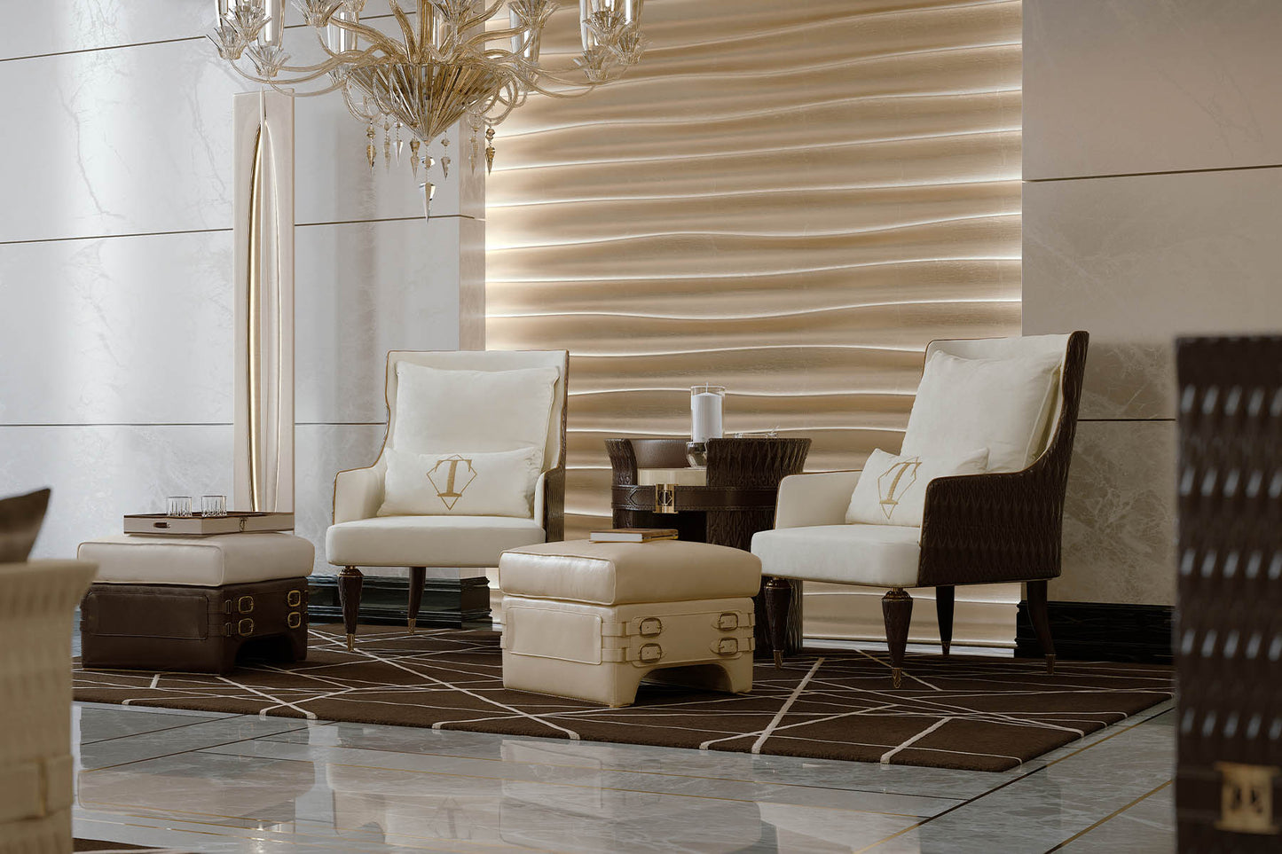 Turri Numero Tre Bergere Leisure Chair