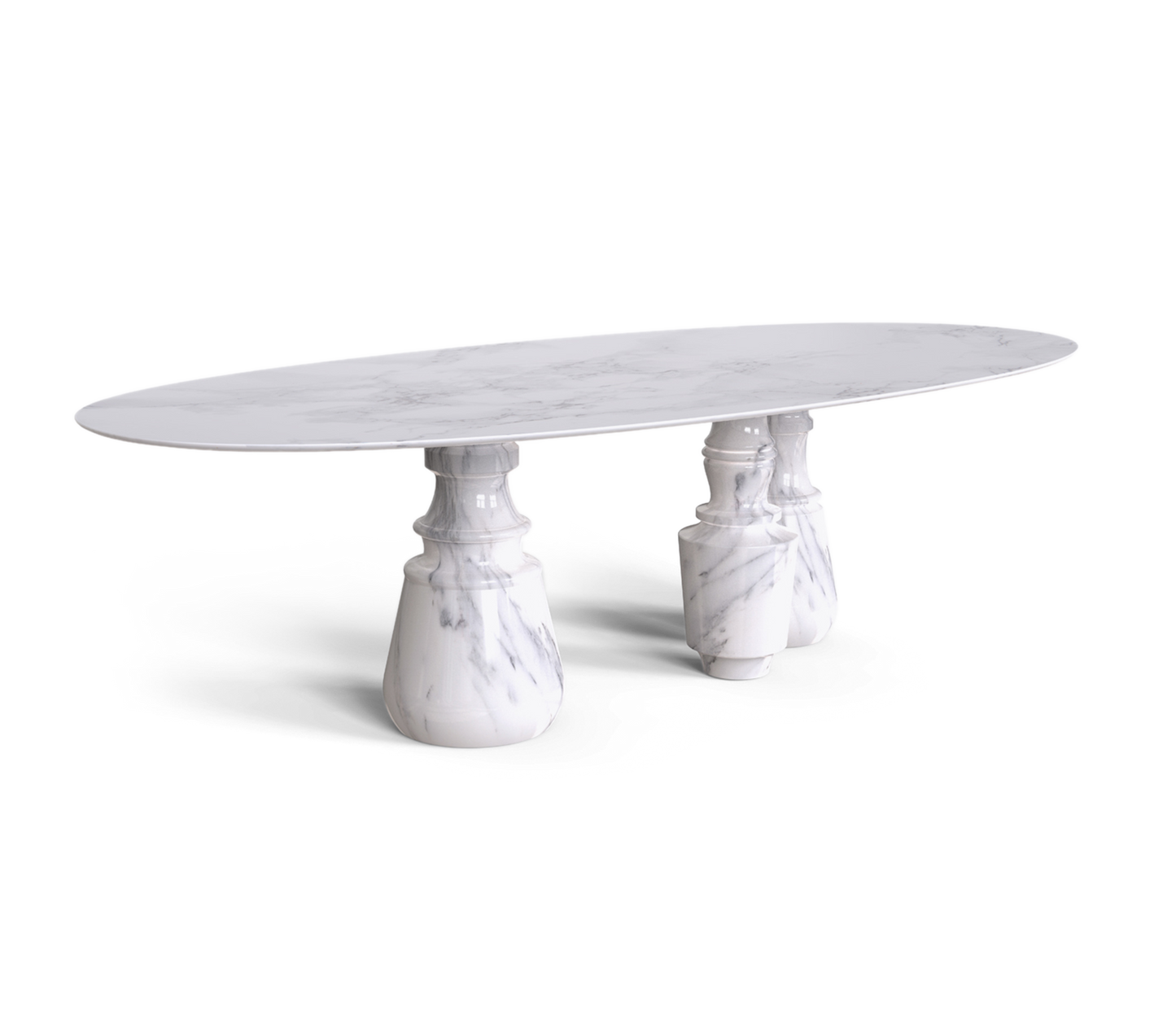 Boca Do Lobo Pietra Oval Xl Dinning Table
