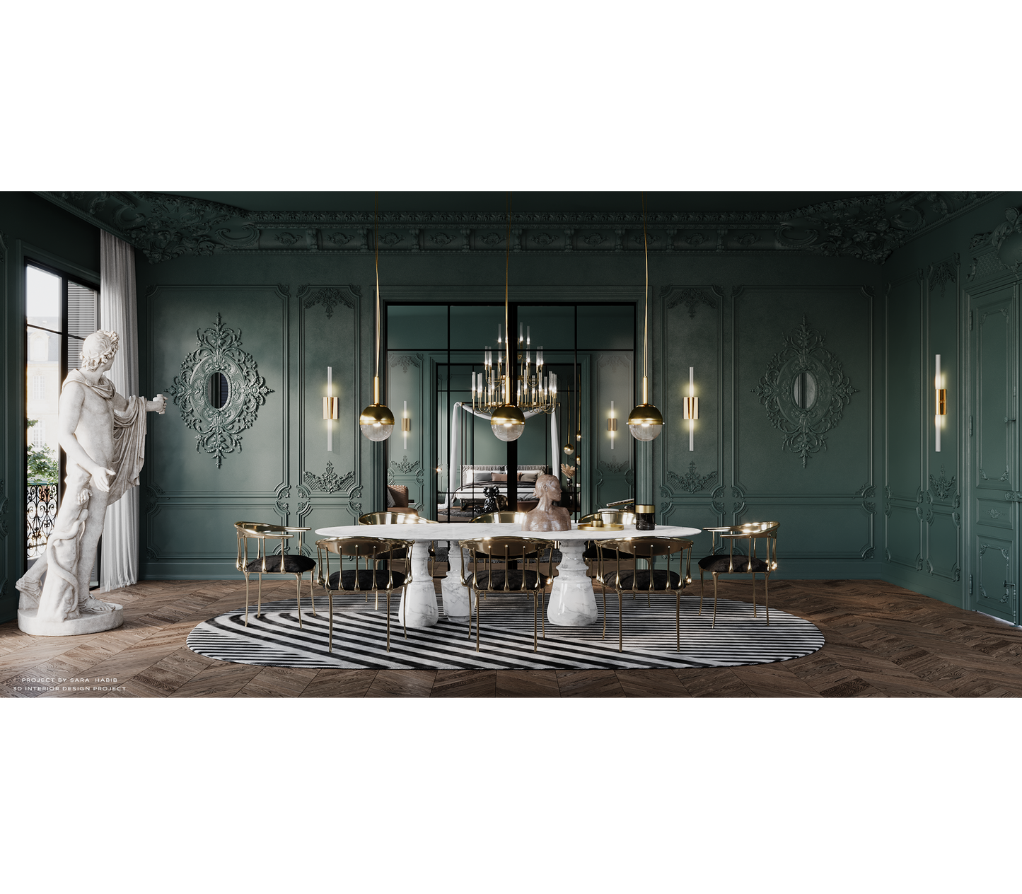Boca Do Lobo Pietra Oval Xl Dinning Table