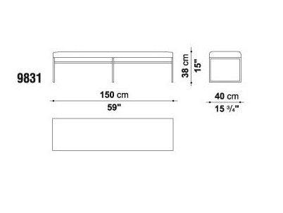 Maxalto Elios Bench