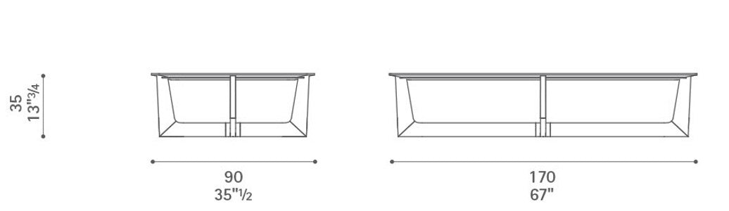Poltrona Frau Ilary Coffee Table