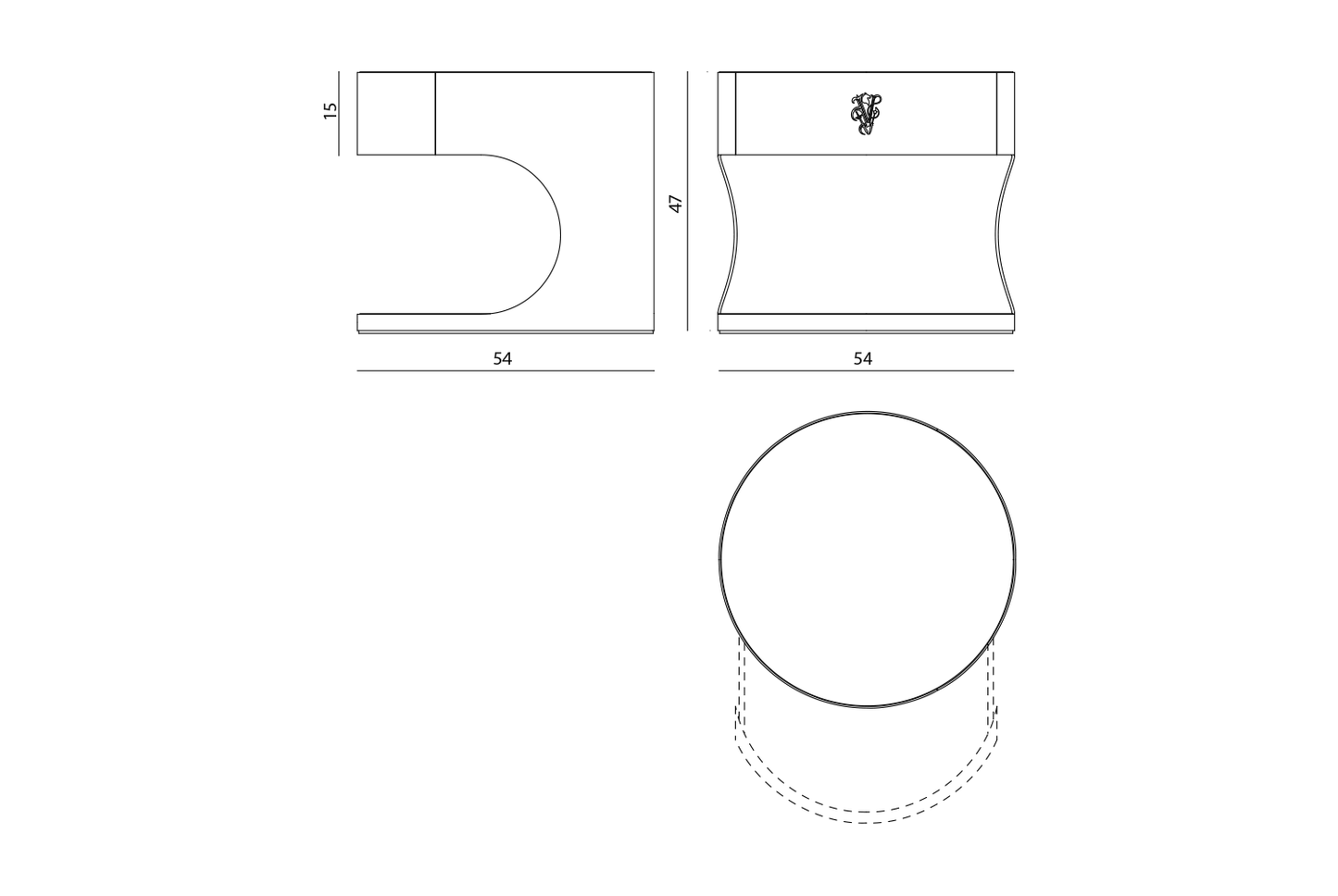 Visionnaire Rondò Nightstand