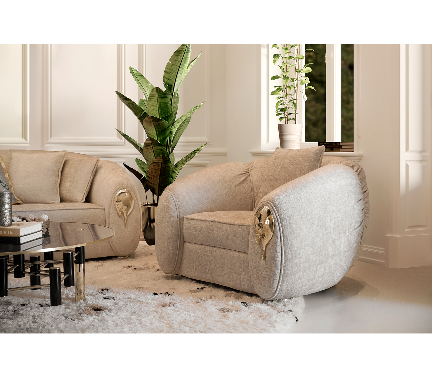 Boca Do Lobo Soleil Leisure Chair