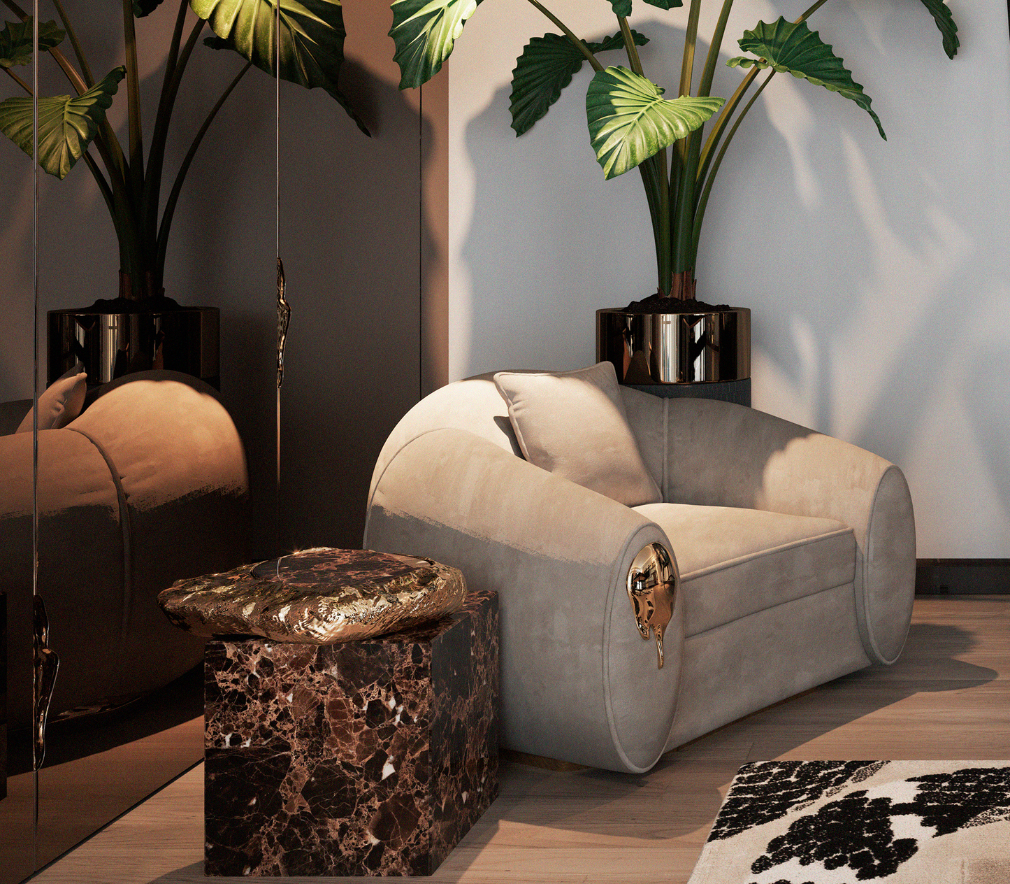 Boca Do Lobo Soleil Leisure Chair