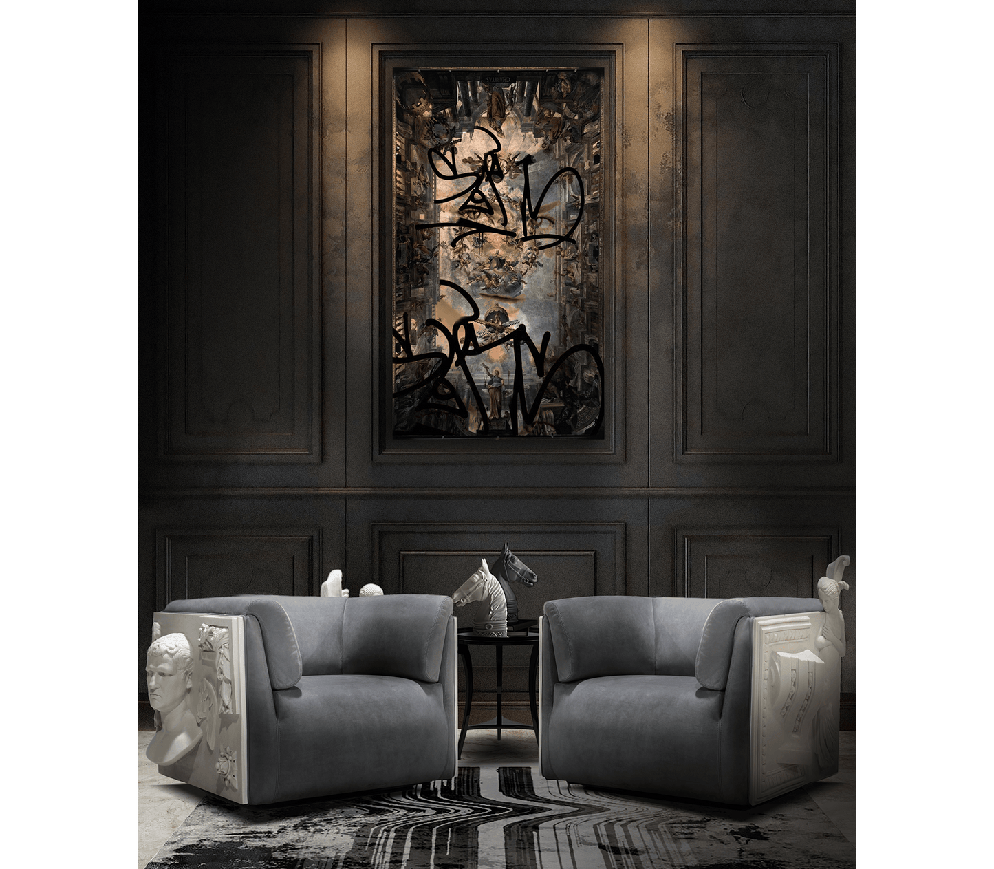 Boca Do Lobo Versailles Leisure Chair