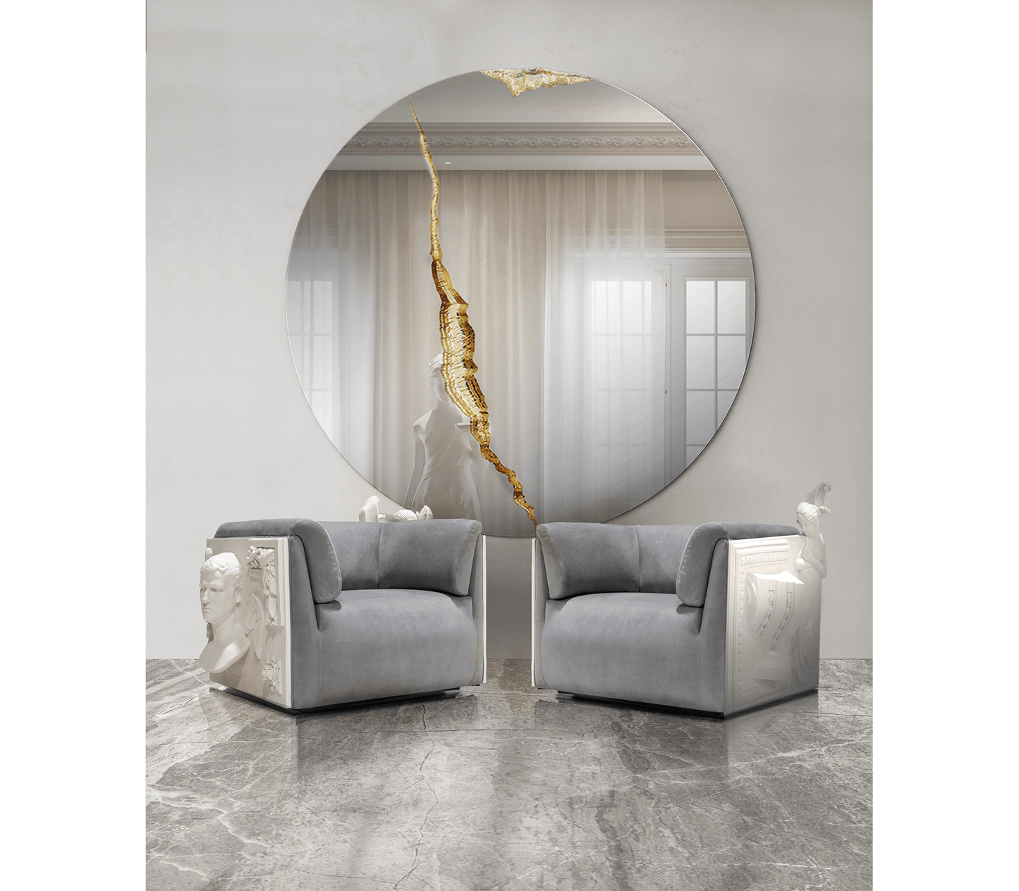 Boca Do Lobo Versailles Leisure Chair