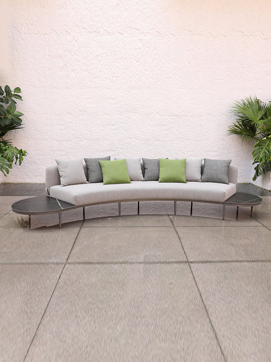 Aluminum sofa