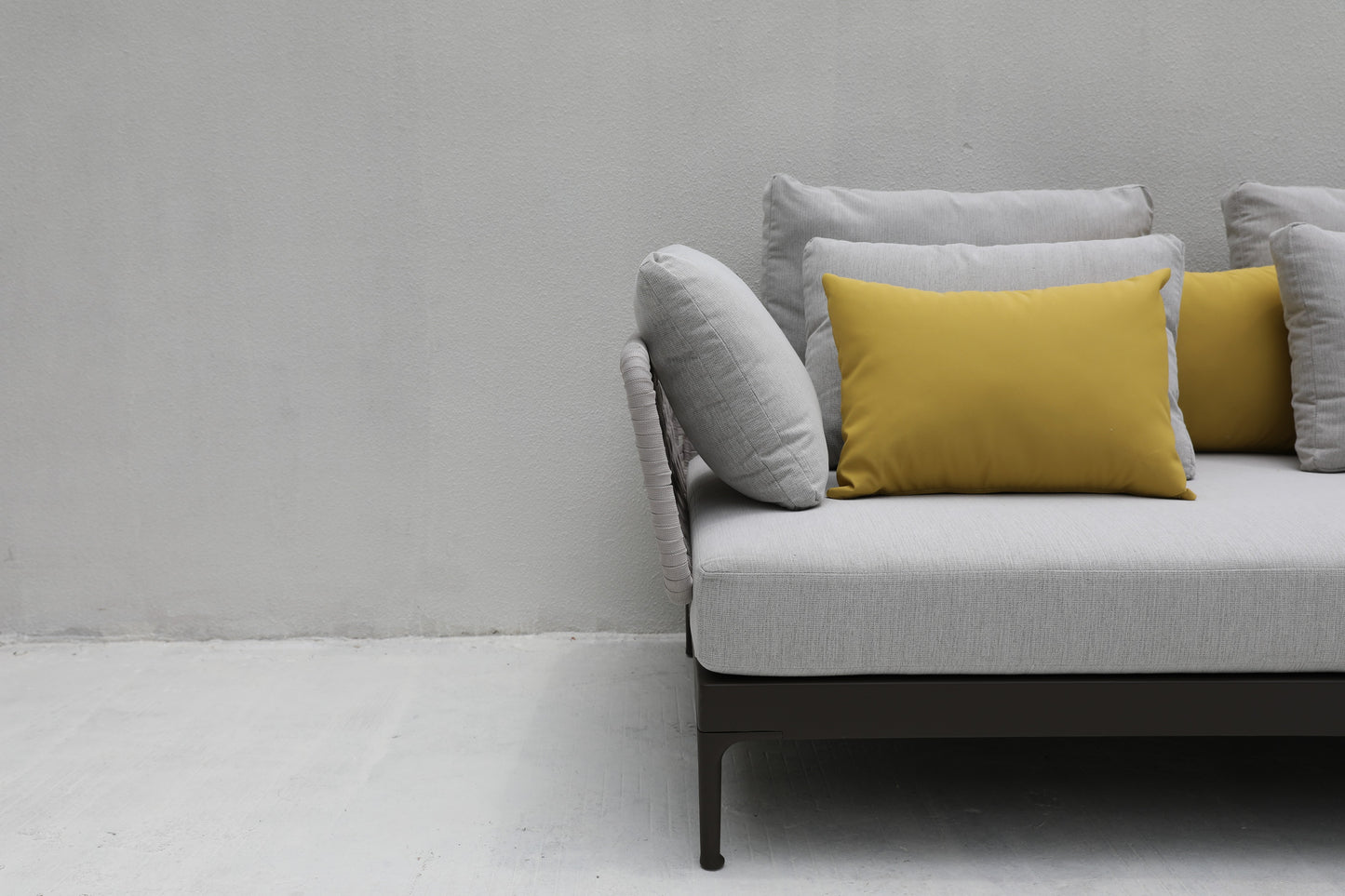 Aluminum sofa